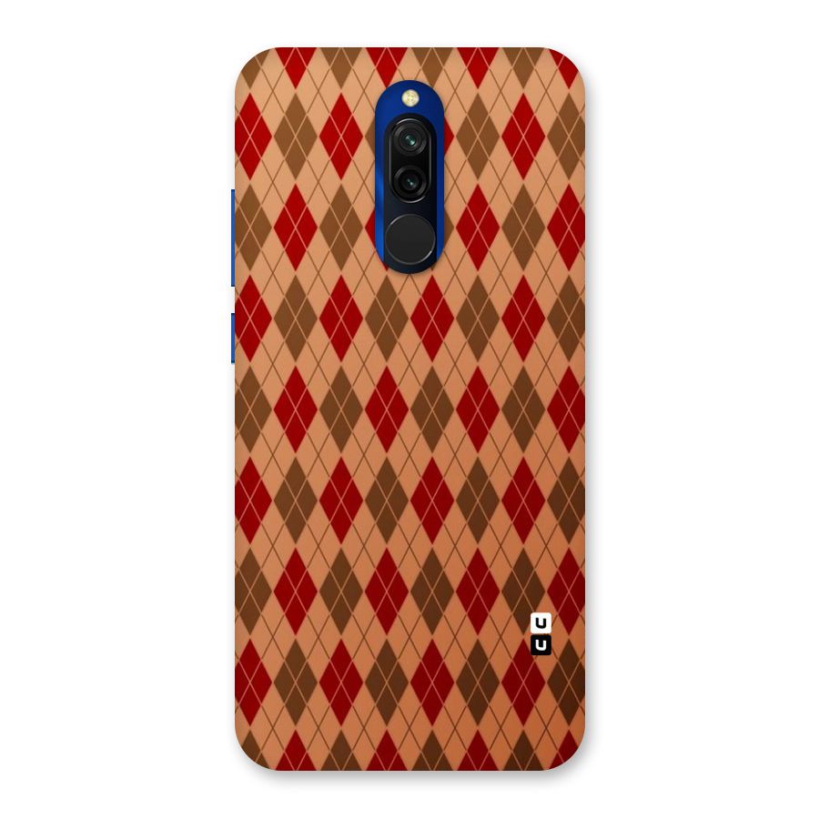 Tiny Checks Diamond Back Case for Redmi 8