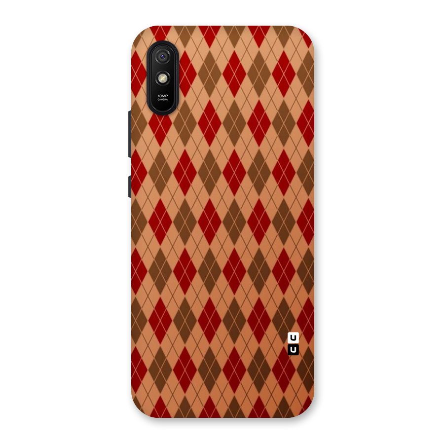 Tiny Checks Diamond Back Case for Redmi 9A