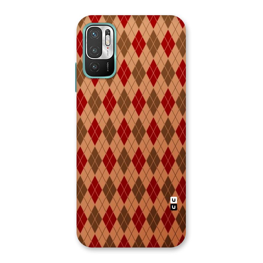 Tiny Checks Diamond Back Case for Redmi Note 10T 5G