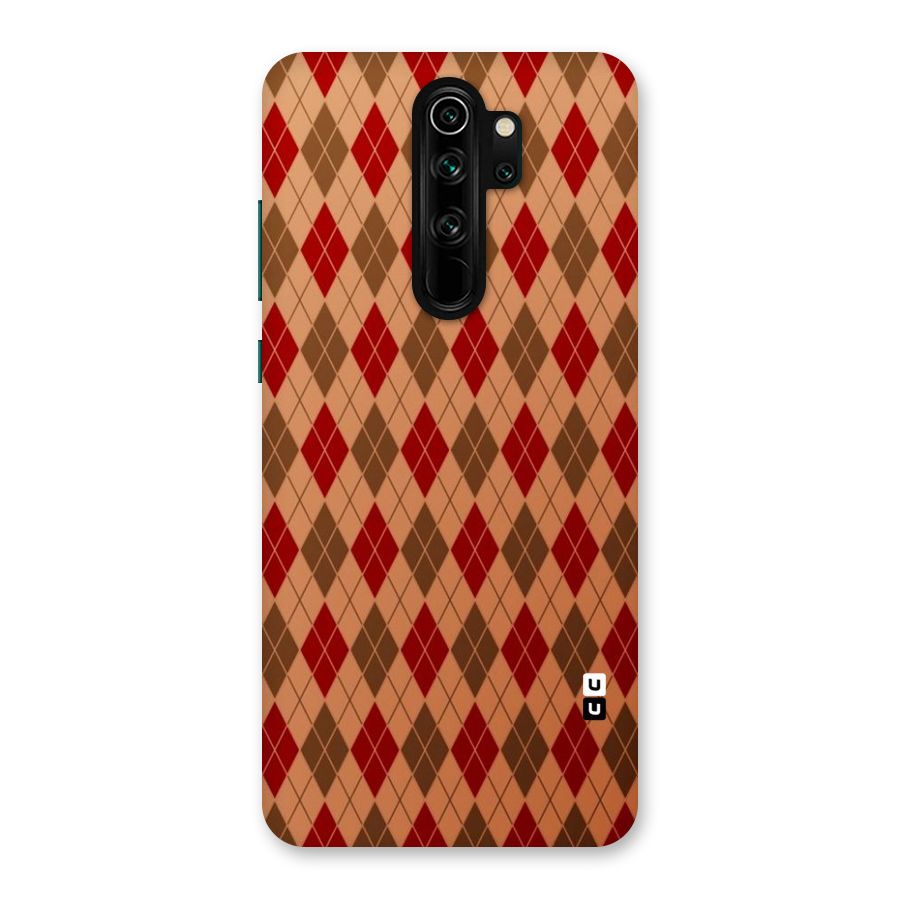 Tiny Checks Diamond Back Case for Redmi Note 8 Pro
