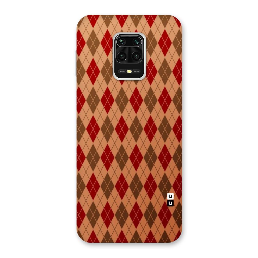 Tiny Checks Diamond Back Case for Redmi Note 9 Pro