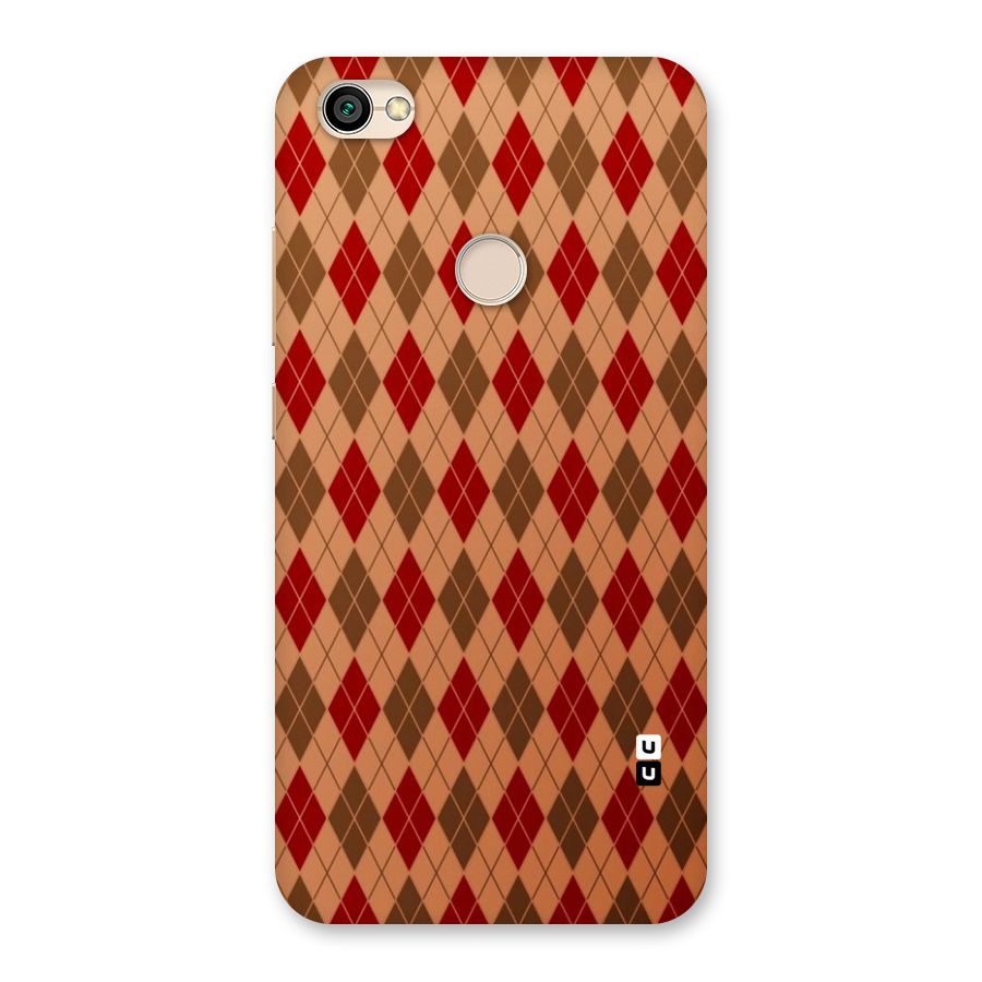 Tiny Checks Diamond Back Case for Redmi Y1 2017
