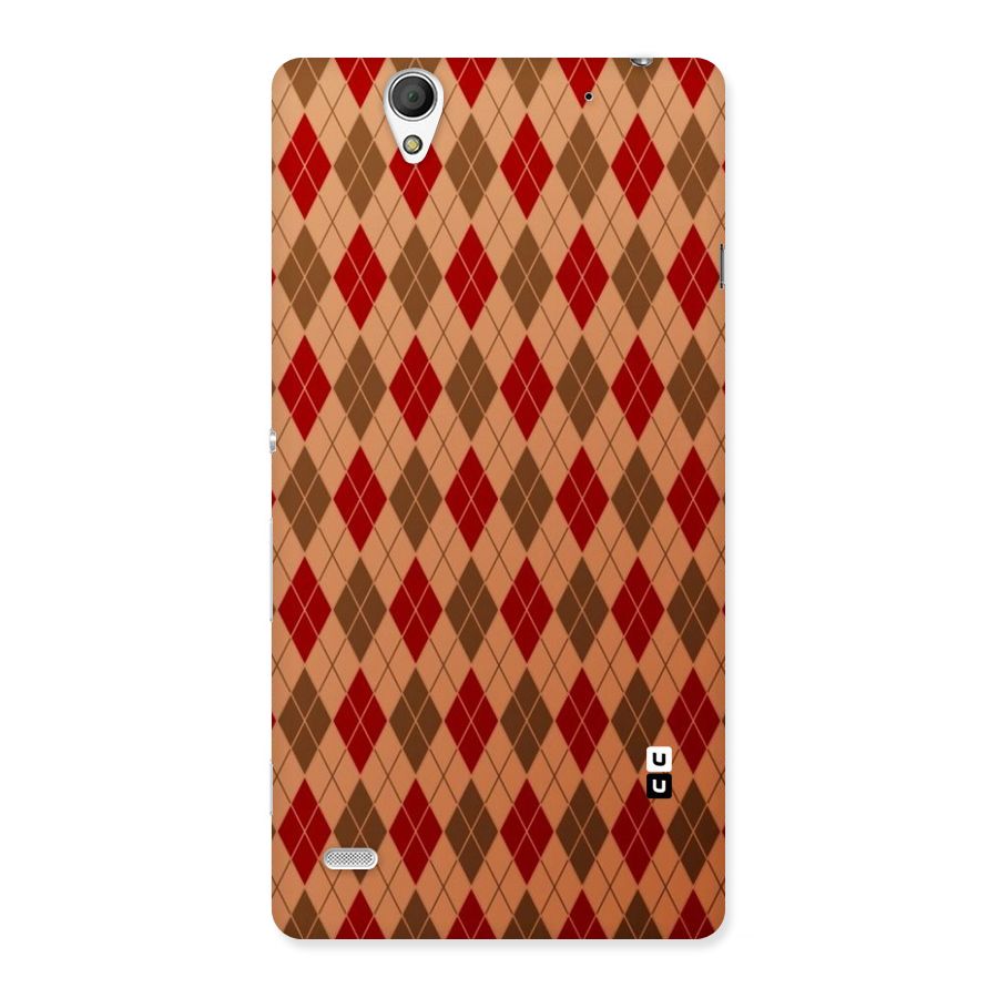 Tiny Checks Diamond Back Case for Sony Xperia C4