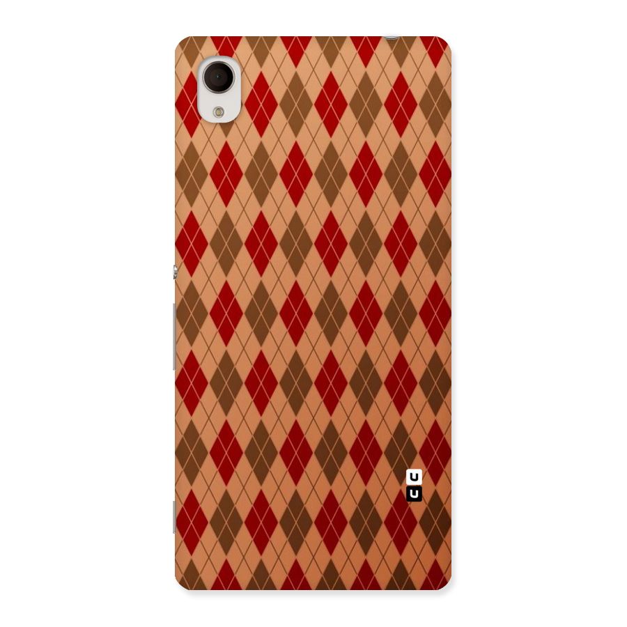 Tiny Checks Diamond Back Case for Sony Xperia M4
