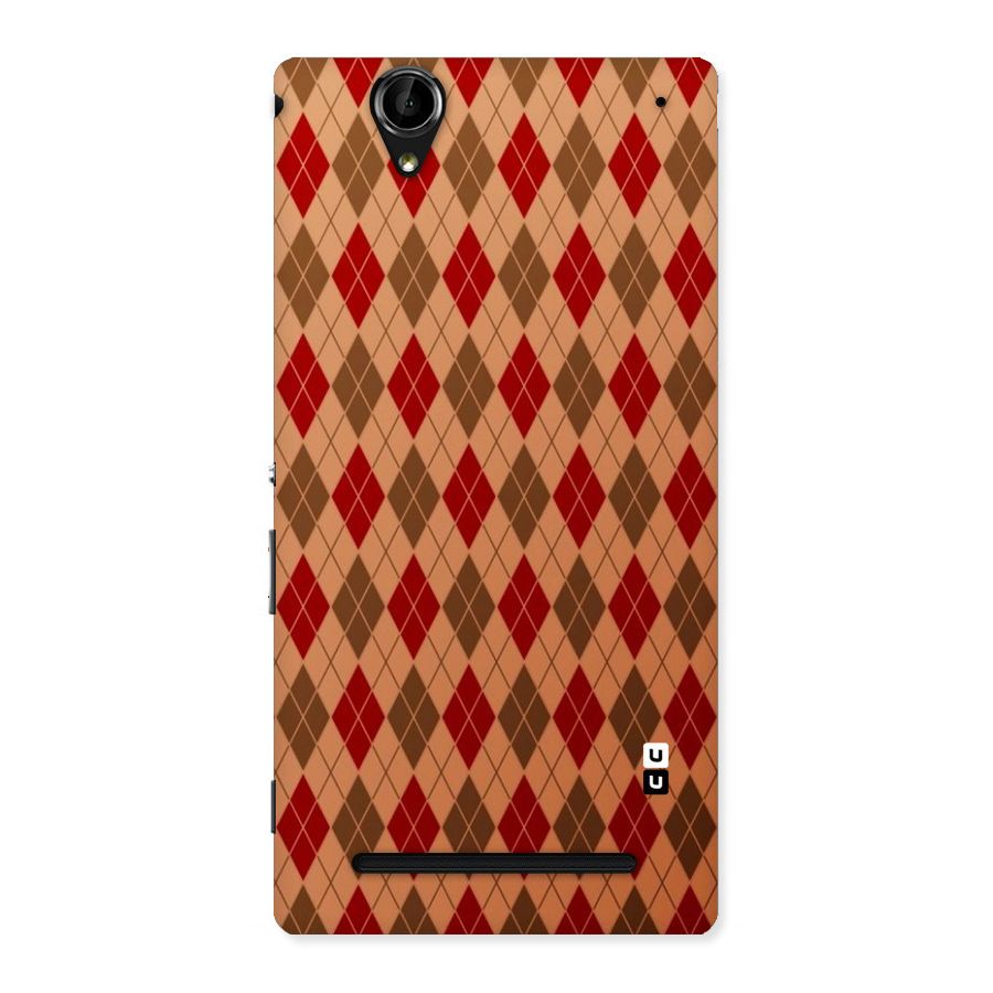Tiny Checks Diamond Back Case for Sony Xperia T2