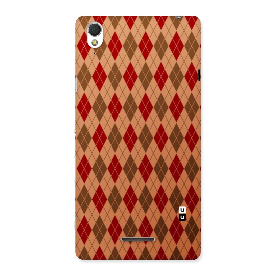 Tiny Checks Diamond Back Case for Sony Xperia T3