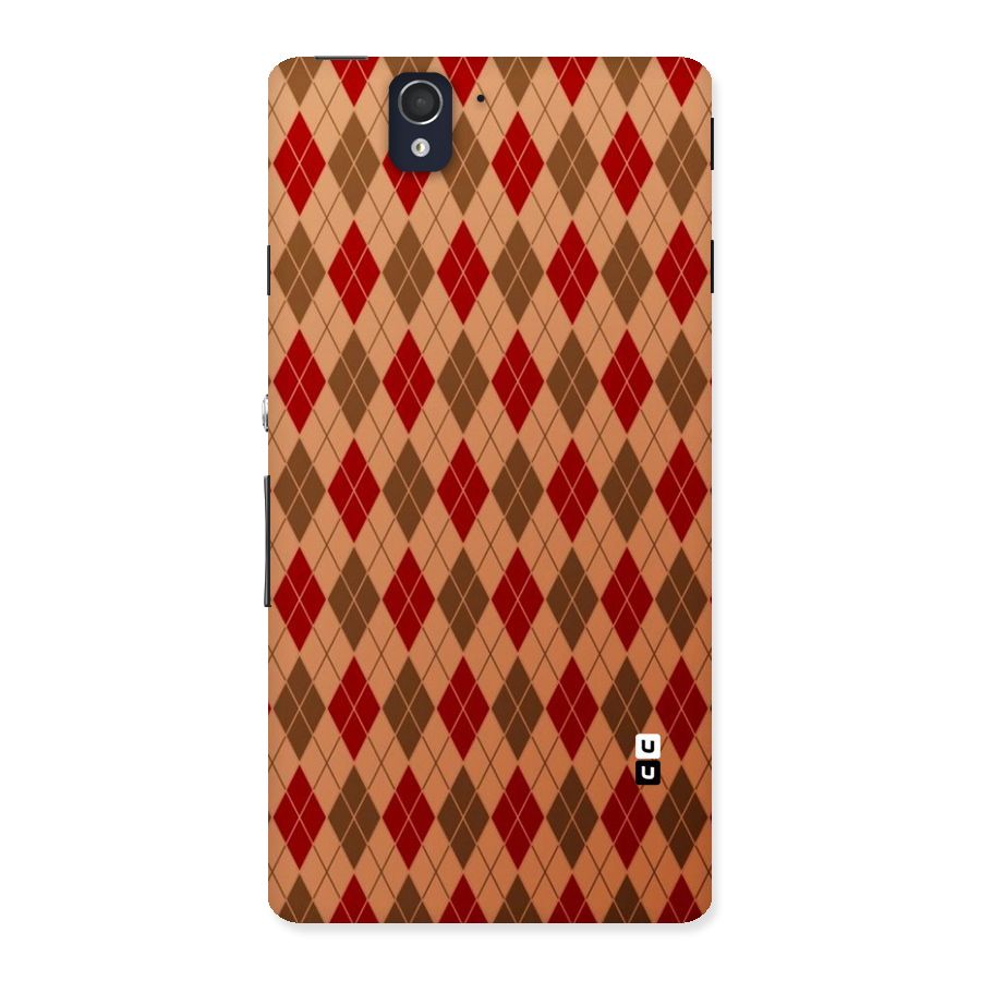 Tiny Checks Diamond Back Case for Sony Xperia Z