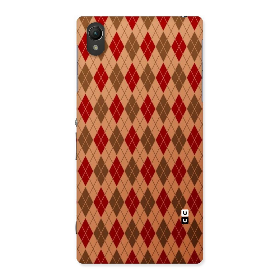 Tiny Checks Diamond Back Case for Sony Xperia Z1