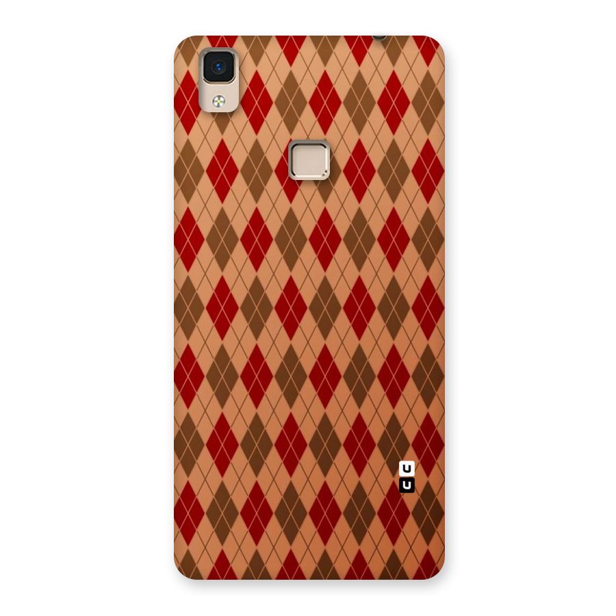 Tiny Checks Diamond Back Case for V3 Max