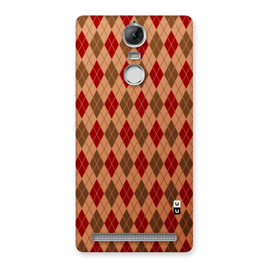Tiny Checks Diamond Back Case for Vibe K5 Note