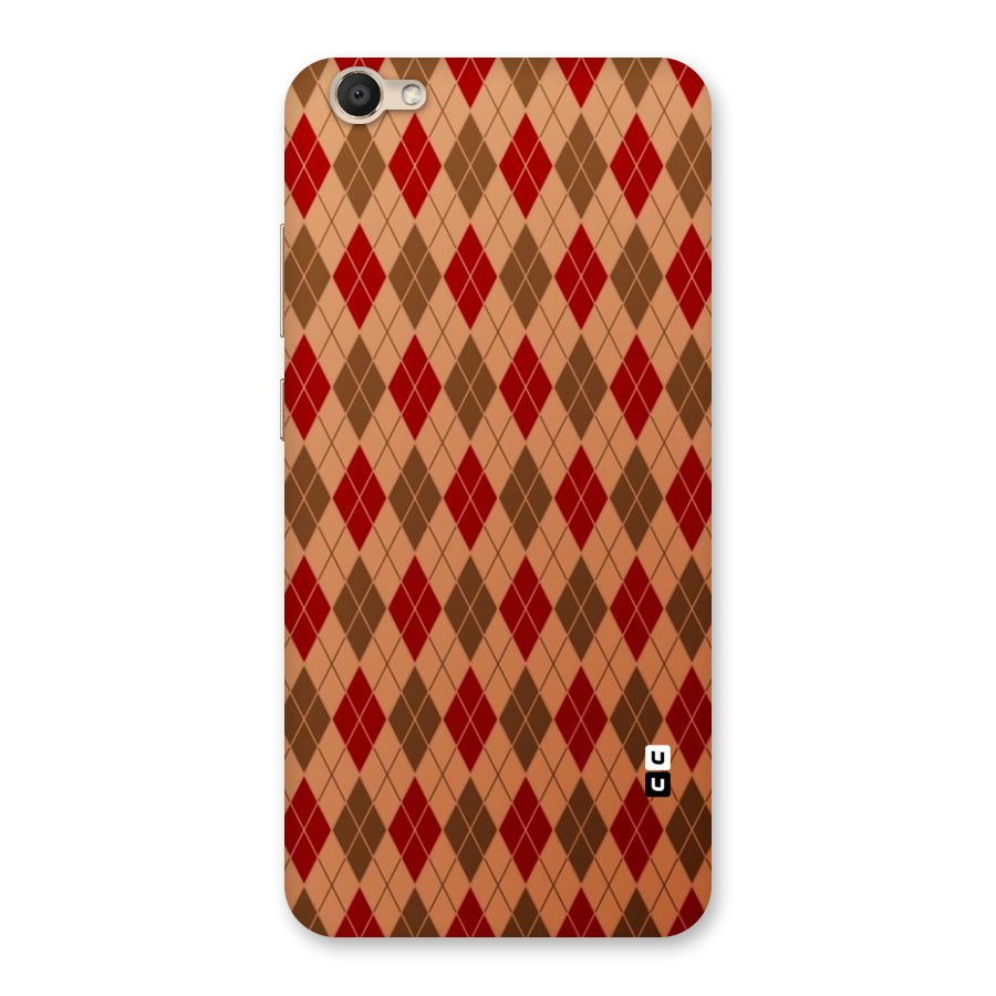 Tiny Checks Diamond Back Case for Vivo V5