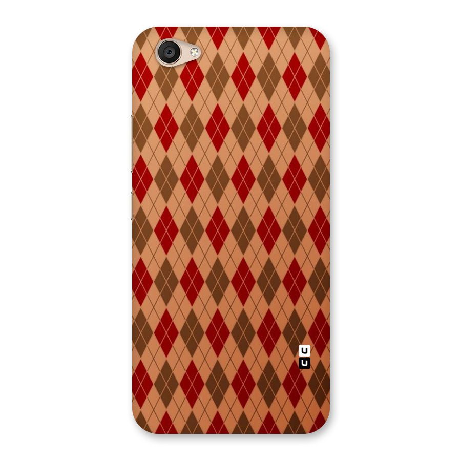 Tiny Checks Diamond Back Case for Vivo V5 Plus