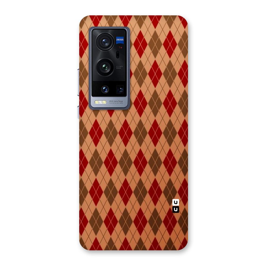 Tiny Checks Diamond Back Case for Vivo X60 Pro Plus