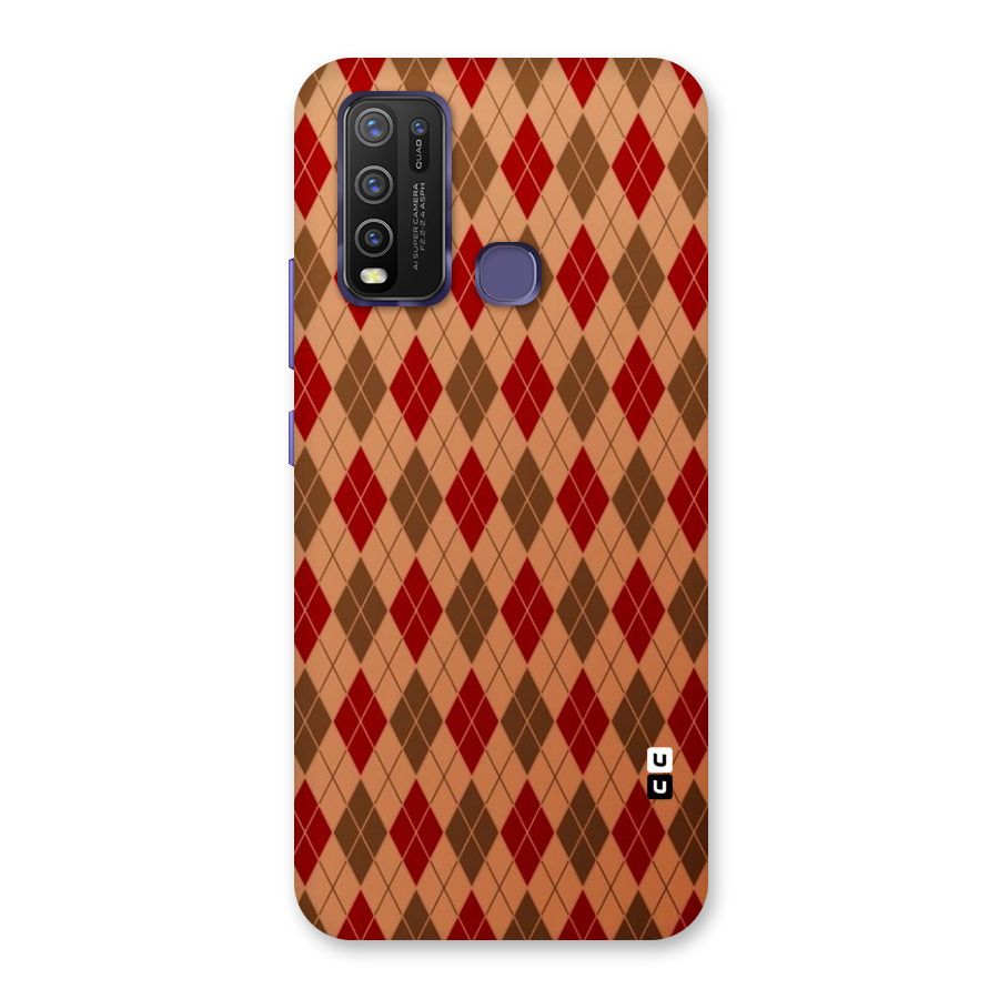 Tiny Checks Diamond Back Case for Vivo Y50