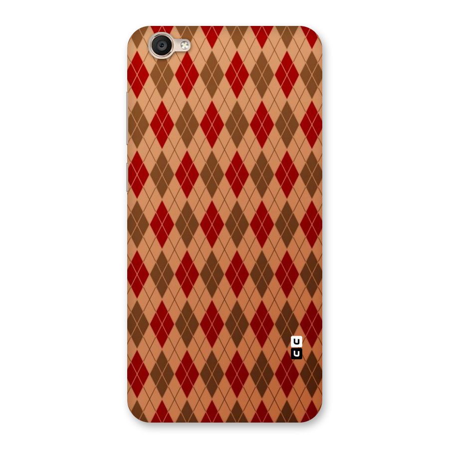 Tiny Checks Diamond Back Case for Vivo Y55L