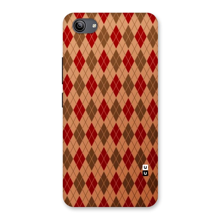 Tiny Checks Diamond Back Case for Vivo Y81i