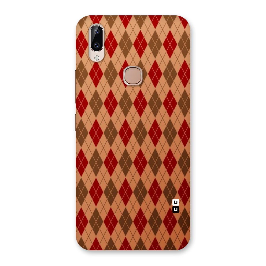 Tiny Checks Diamond Back Case for Vivo Y83 Pro