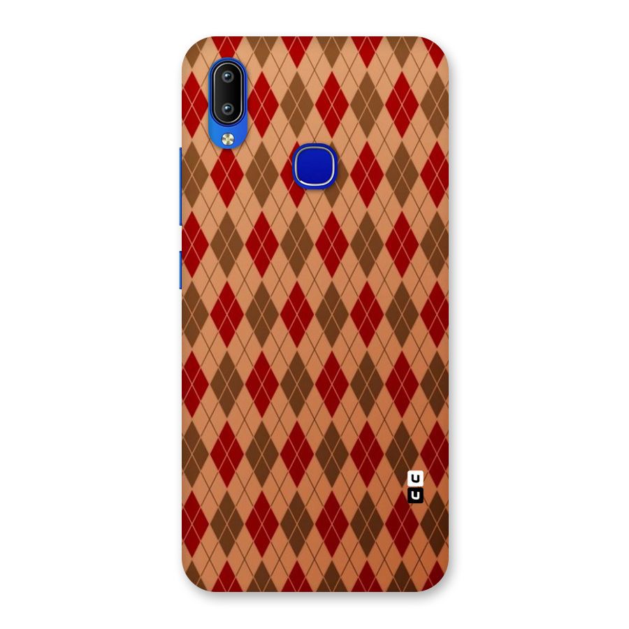 Tiny Checks Diamond Back Case for Vivo Y91