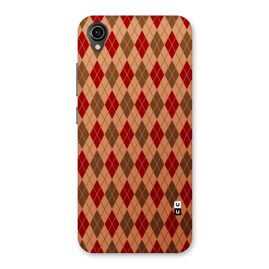 Tiny Checks Diamond Back Case for Vivo Y91i