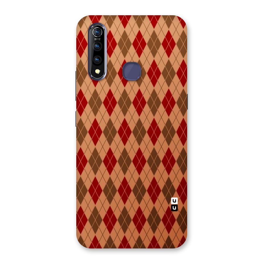 Tiny Checks Diamond Back Case for Vivo Z1 Pro