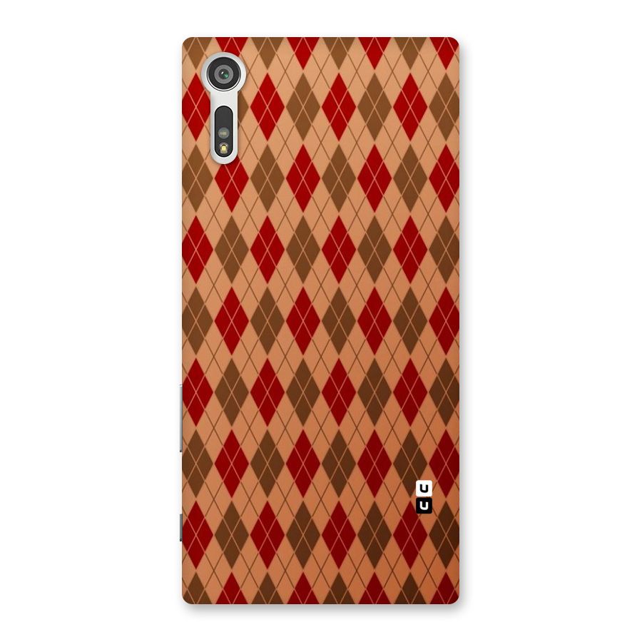 Tiny Checks Diamond Back Case for Xperia XZ