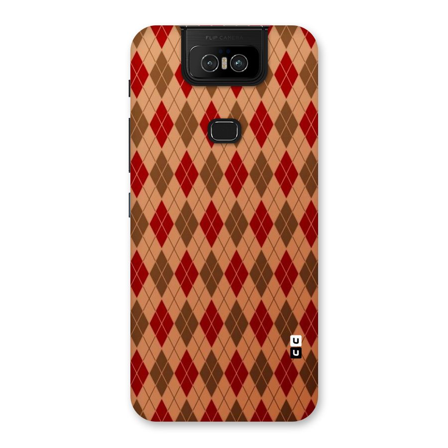 Tiny Checks Diamond Back Case for Zenfone 6z