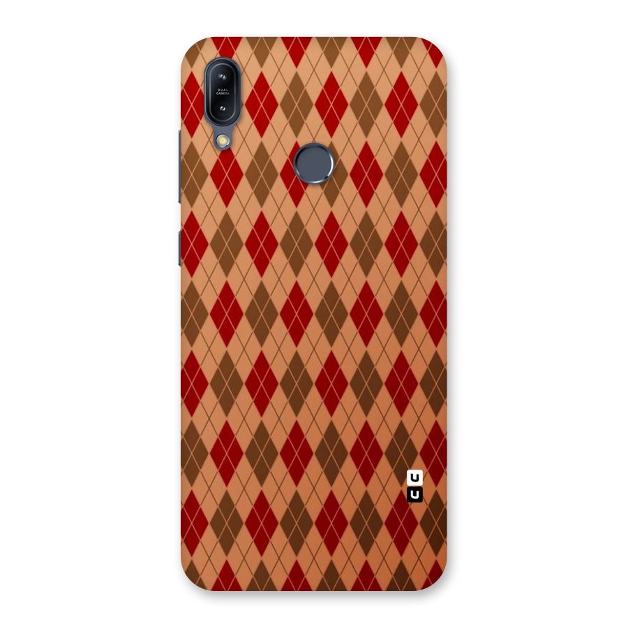 Tiny Checks Diamond Back Case for Zenfone Max M2