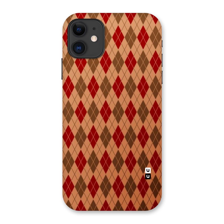 Tiny Checks Diamond Back Case for iPhone 11