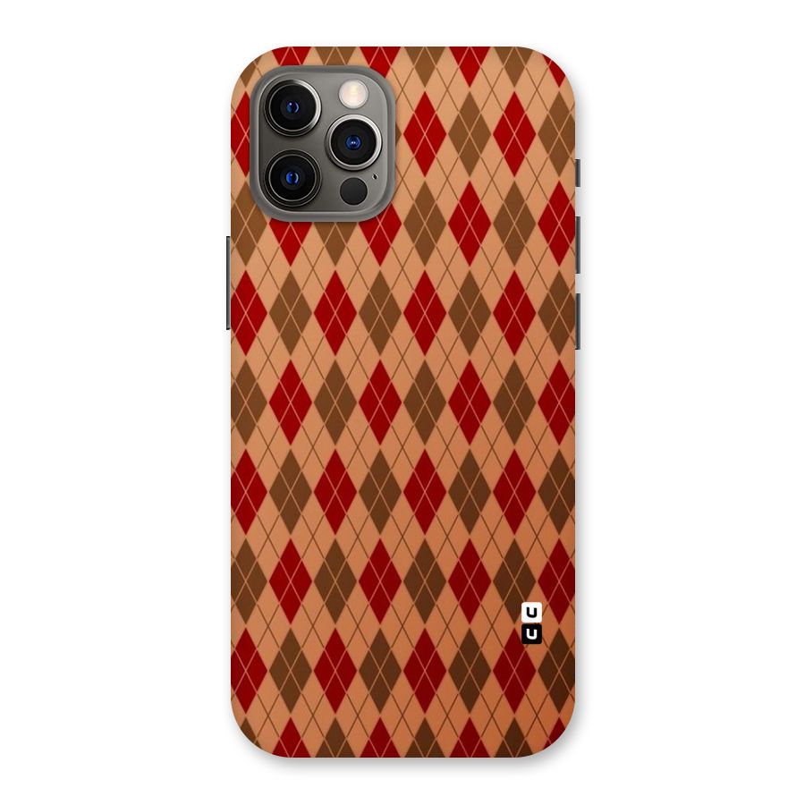 Tiny Checks Diamond Back Case for iPhone 12 Pro