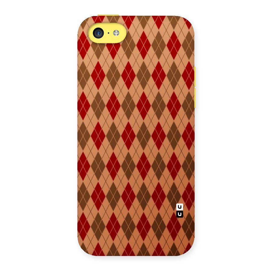 Tiny Checks Diamond Back Case for iPhone 5C