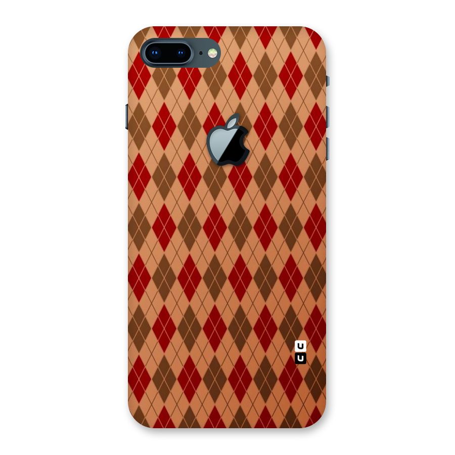 Tiny Checks Diamond Back Case for iPhone 7 Plus Apple Cut