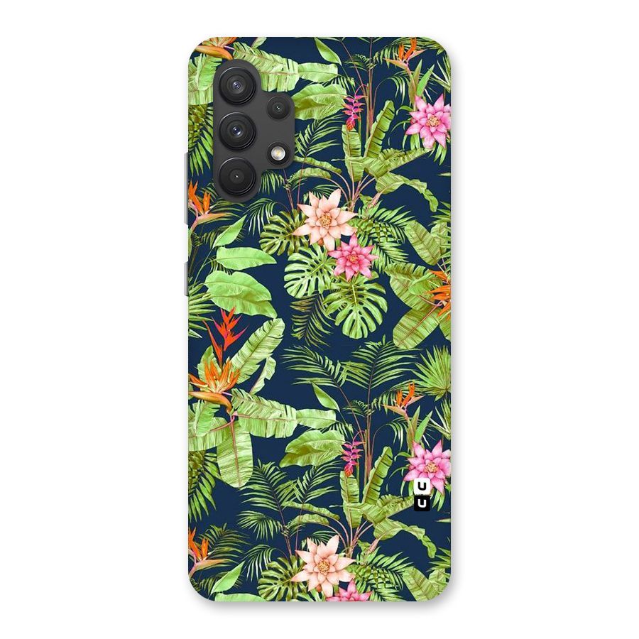 Tiny Flower Leaves Back Case for Galaxy A32
