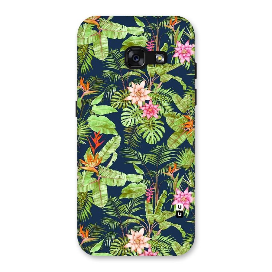 Tiny Flower Leaves Back Case for Galaxy A3 (2017)