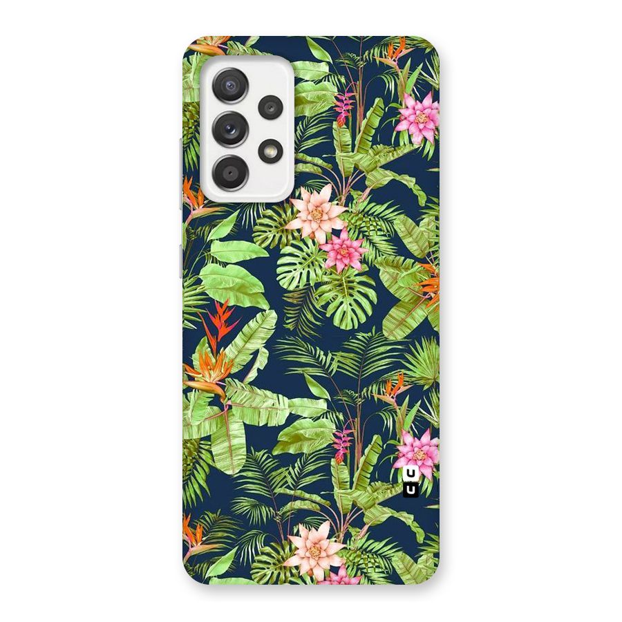 Tiny Flower Leaves Back Case for Galaxy A52