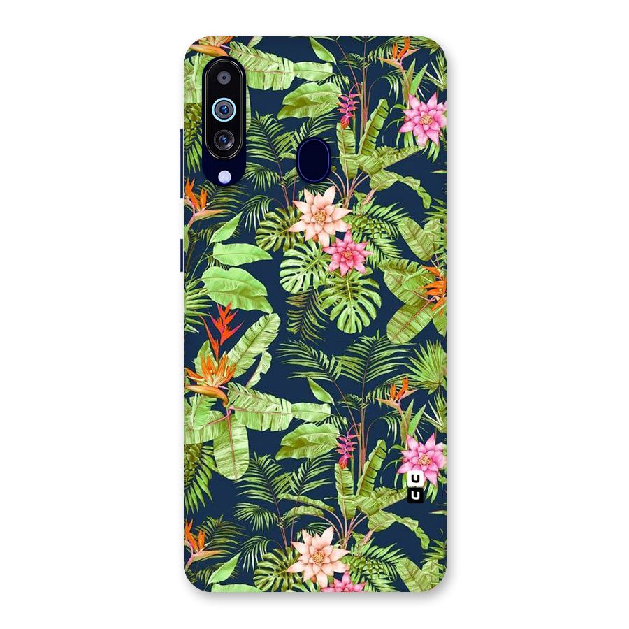 Tiny Flower Leaves Back Case for Galaxy A60