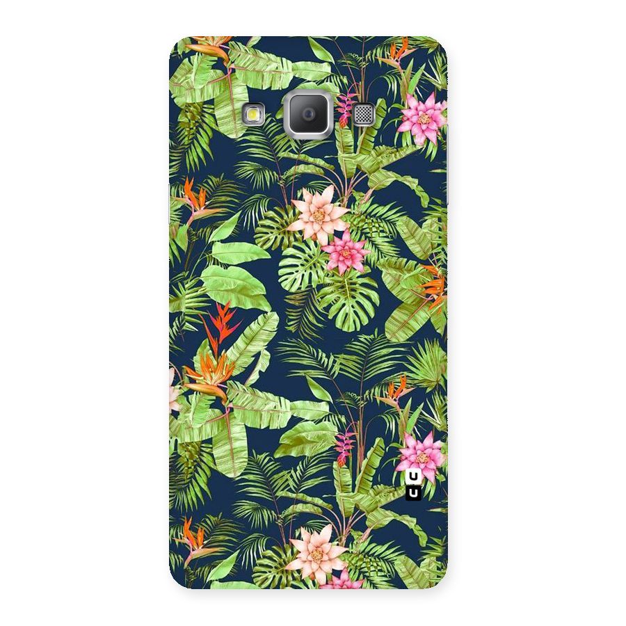Tiny Flower Leaves Back Case for Galaxy A7