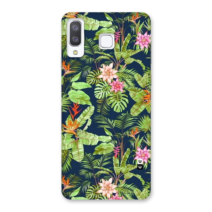 Tiny Flower Leaves Back Case for Galaxy A8 Star