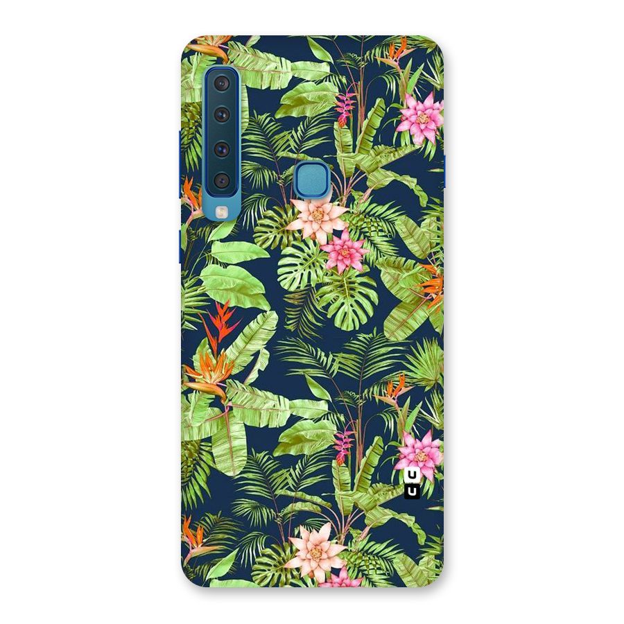 Tiny Flower Leaves Back Case for Galaxy A9 (2018)