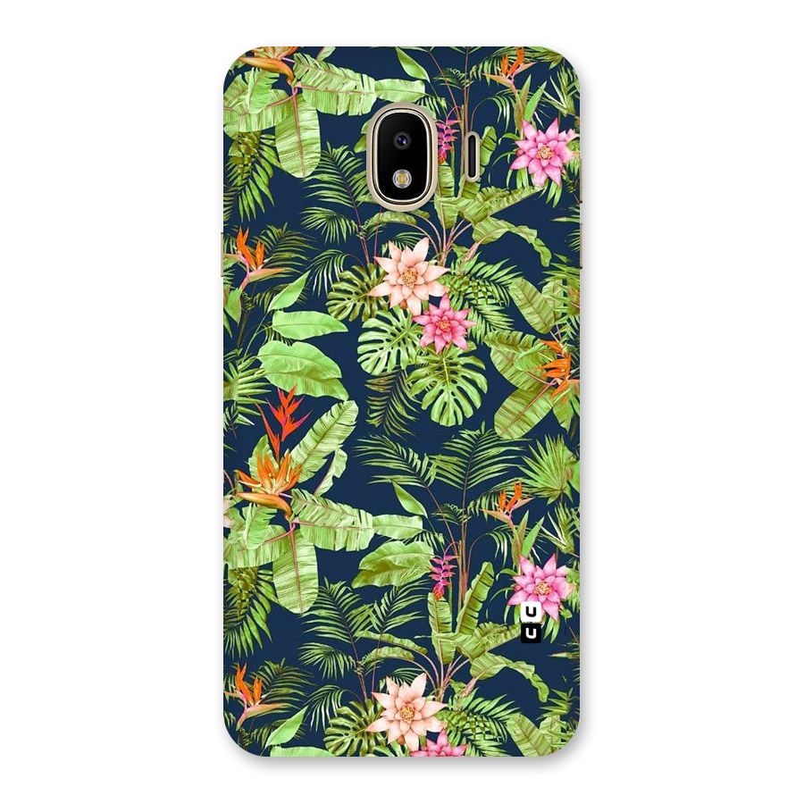 Tiny Flower Leaves Back Case for Galaxy J4