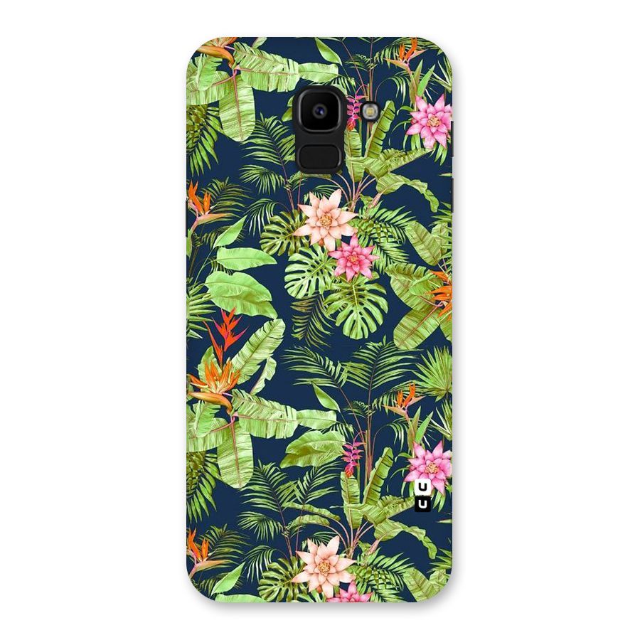 Tiny Flower Leaves Back Case for Galaxy J6