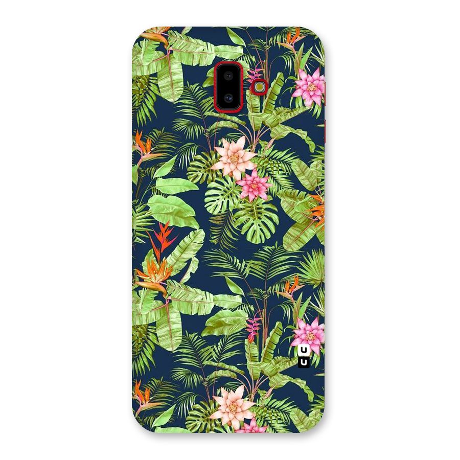 Tiny Flower Leaves Back Case for Galaxy J6 Plus