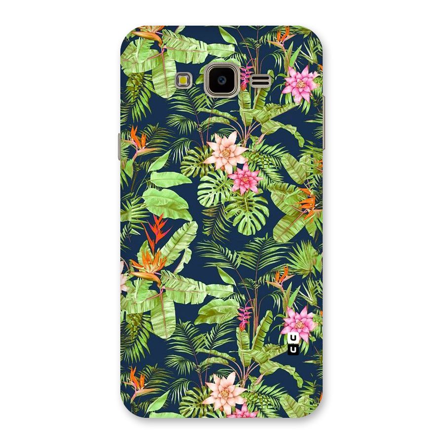 Tiny Flower Leaves Back Case for Galaxy J7 Nxt