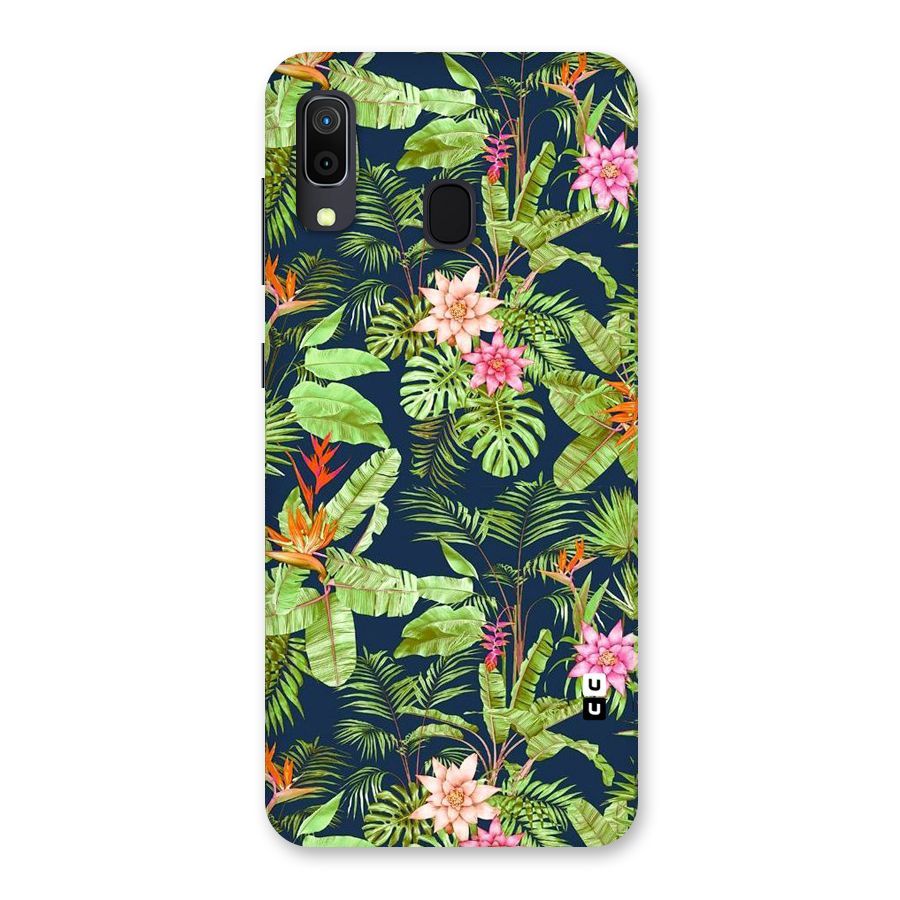 Tiny Flower Leaves Back Case for Galaxy M10s