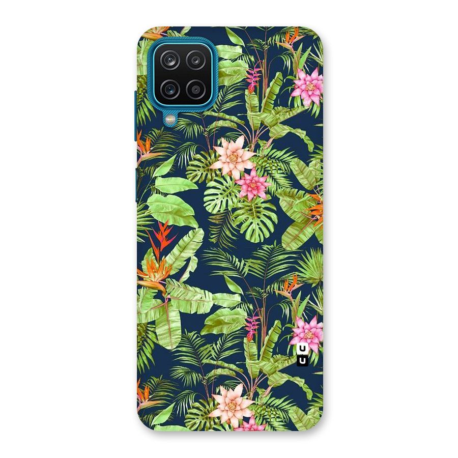 Tiny Flower Leaves Back Case for Galaxy M12