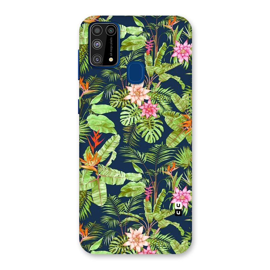 Tiny Flower Leaves Back Case for Galaxy M31