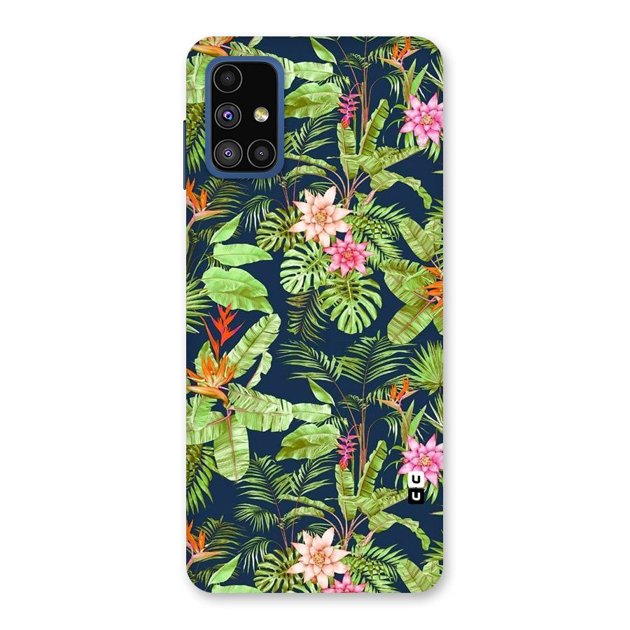 Tiny Flower Leaves Back Case for Galaxy M51
