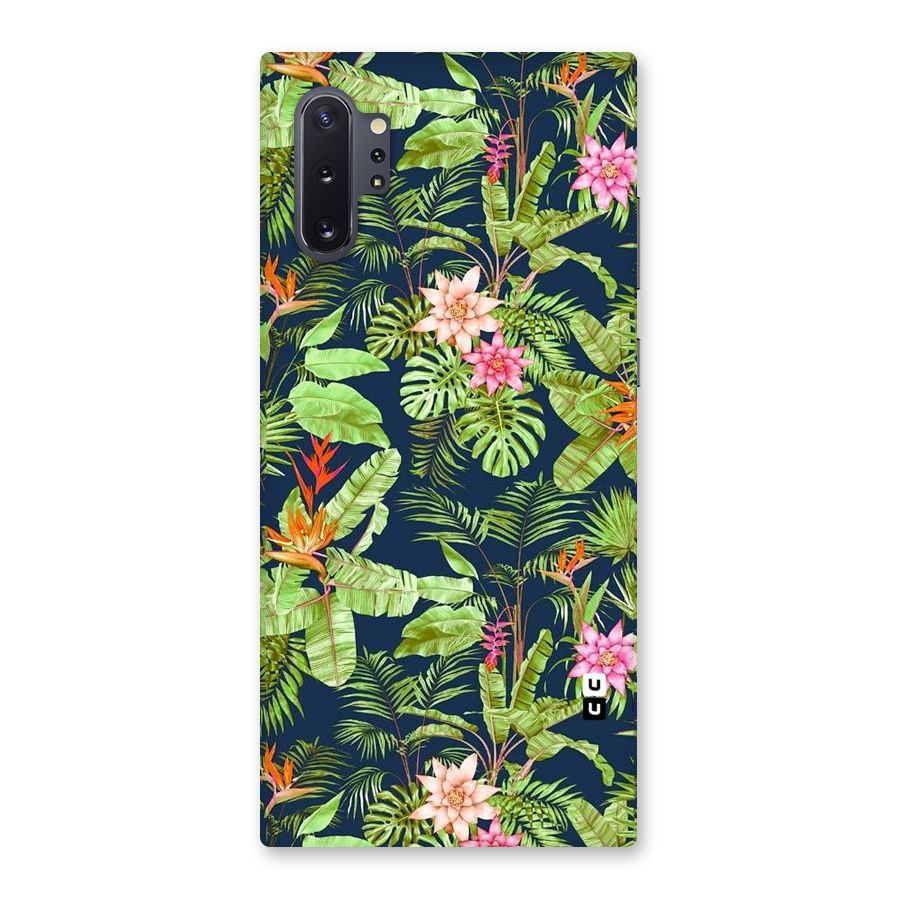 Tiny Flower Leaves Back Case for Galaxy Note 10 Plus