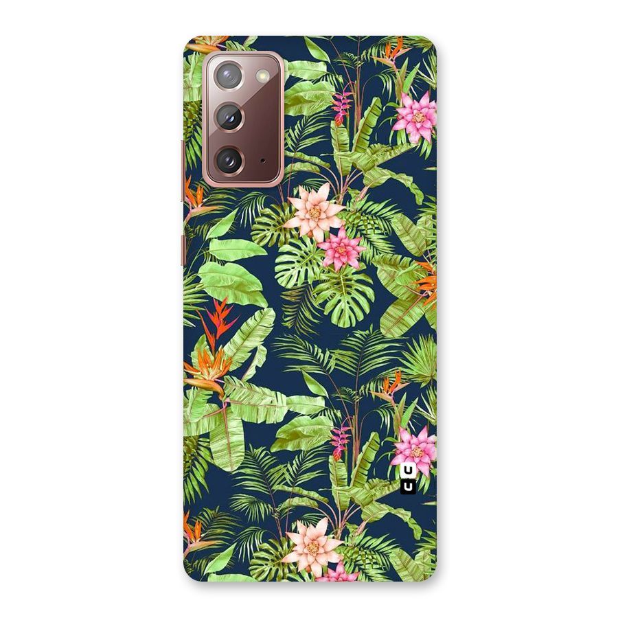Tiny Flower Leaves Back Case for Galaxy Note 20
