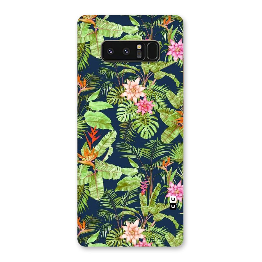 Tiny Flower Leaves Back Case for Galaxy Note 8