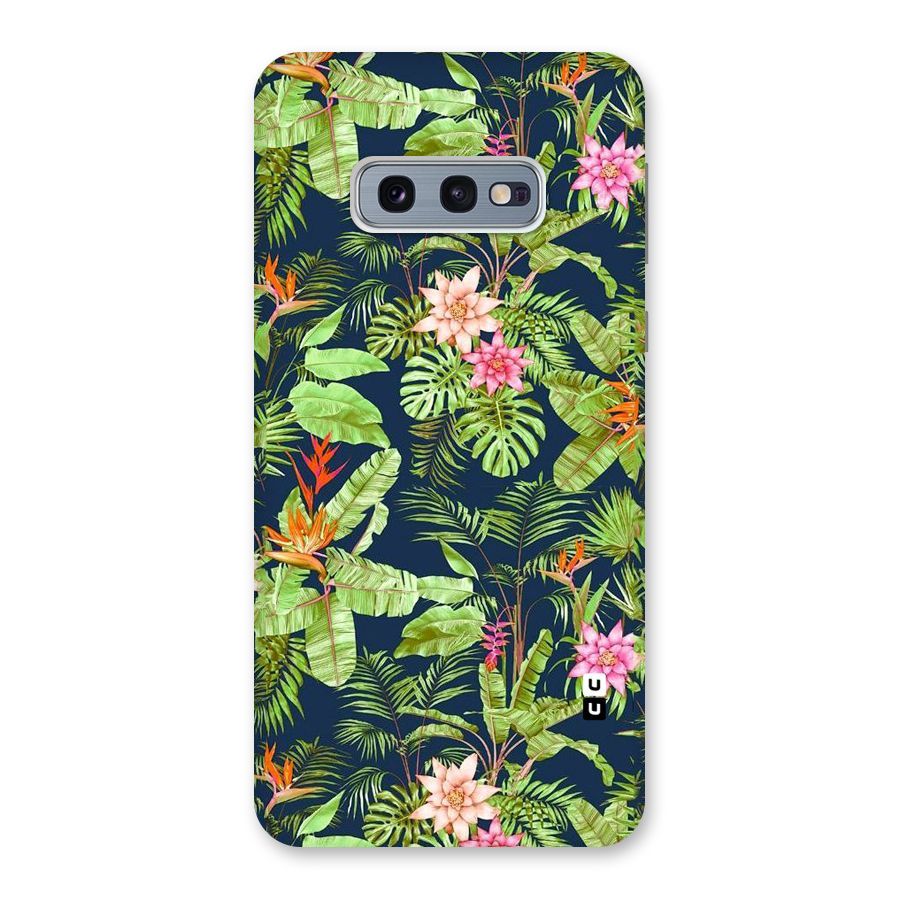Tiny Flower Leaves Back Case for Galaxy S10e